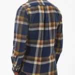 Barbour Overhemd Flanel Folley | Marine | www.pietkoopmans.nl