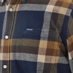 Barbour Overhemd Flanel Folley | Marine | www.pietkoopmans.nl