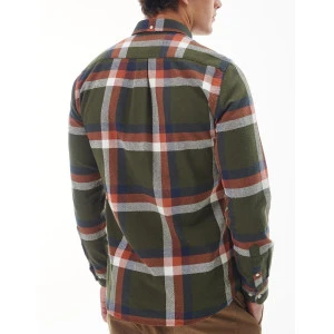 Barbour Overhemd Flanel Folley | Olijf