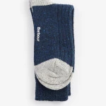 Barbour Houghton Sokken | Navy Grey | www.pietkoopmans.nl
