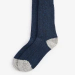 Barbour Houghton Sokken | Navy Grey | www.pietkoopmans.nl