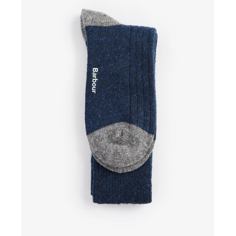 Barbour Houghton Sokken | Navy Antra  | www.pietkoopmans.nl