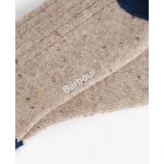 Barbour Houghton Sokken | Beige Navy  | www.pietkoopmans.nl