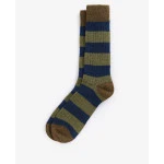 Barbour Houghton Sokken | Groen  Streep | www.pietkoopmans.nl