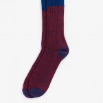 Barbour Twisted Sokken | Cranberry | www.pietkoopmans.nl