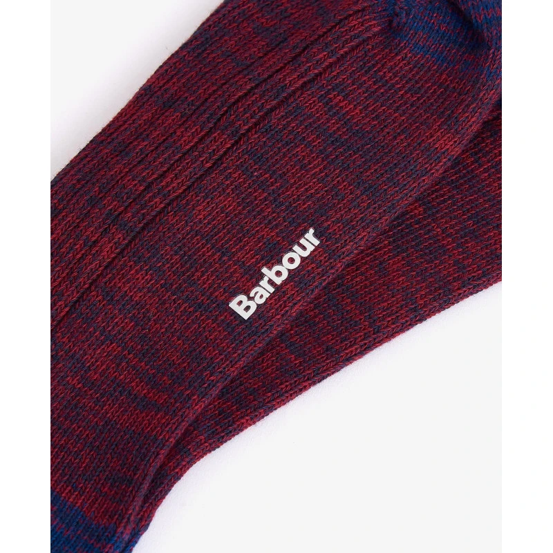 Barbour Twisted Sokken | Cranberry | www.pietkoopmans.nl