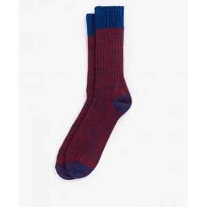 Barbour Twisted Sokken | Cranberry