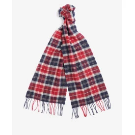 Barbour Tartan Lamswol Sjaal | Rood Geruit
