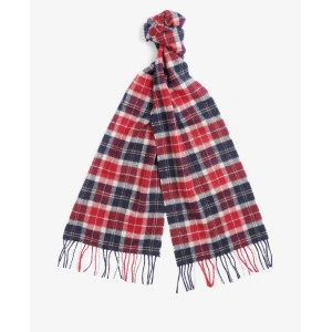 Barbour Tartan Lamswol Sjaal | Rood Geruit