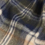 Barbour Wol Cashmere Shawl | Beige Plaid | www.pietkoopmans.nl