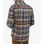 Barbour Overhemd Flanel Ronan | Grey Marl | www.pietkoopmans.nl