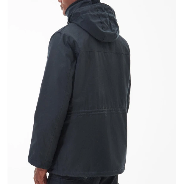 Barbour Winter Waxjas Corbridge | Navy | www.pietkoopmans.nl