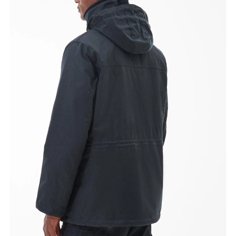 Barbour Winter Waxjas Corbridge | Navy | www.pietkoopmans.nl