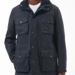 Barbour Winter Waxjas Corbridge | Navy | www.pietkoopmans.nl