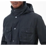Barbour Winter Waxjas Corbridge | Navy | www.pietkoopmans.nl