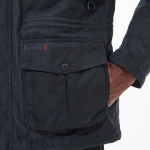 Barbour Winter Waxjas Corbridge | Navy | www.pietkoopmans.nl