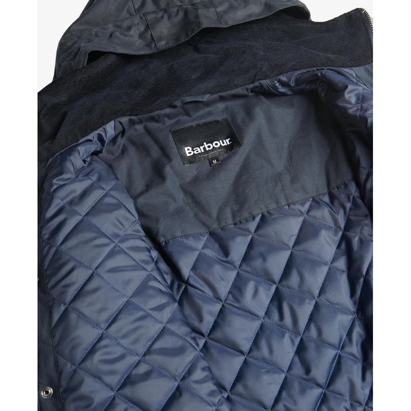 Barbour Winter Waxjas Corbridge | Navy | www.pietkoopmans.nl
