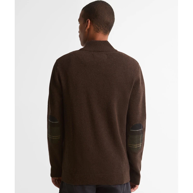 Barbour Half Zip Holden | Bruin | www.pietkoopmans.nl