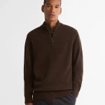 Barbour Half Zip Holden | Bruin | www.pietkoopmans.nl