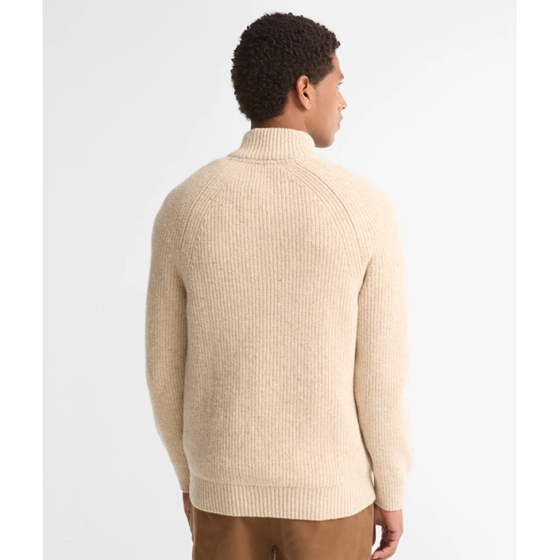 Barbour Half Zip Fleck | Beige | www.pietkoopmans.nl