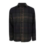 Barbour Woodlane Overshirt | Navy Green | www.pietkoopmans.nl