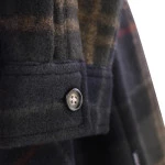 Barbour Woodlane Overshirt | Navy Green | www.pietkoopmans.nl