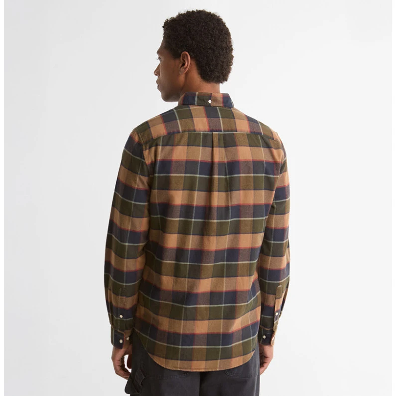 Barbour Overhemd Flanel Valley | Brique Geruit | www.pietkoopmans.nl