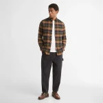 Barbour Overhemd Flanel Valley | Brique Geruit | www.pietkoopmans.nl