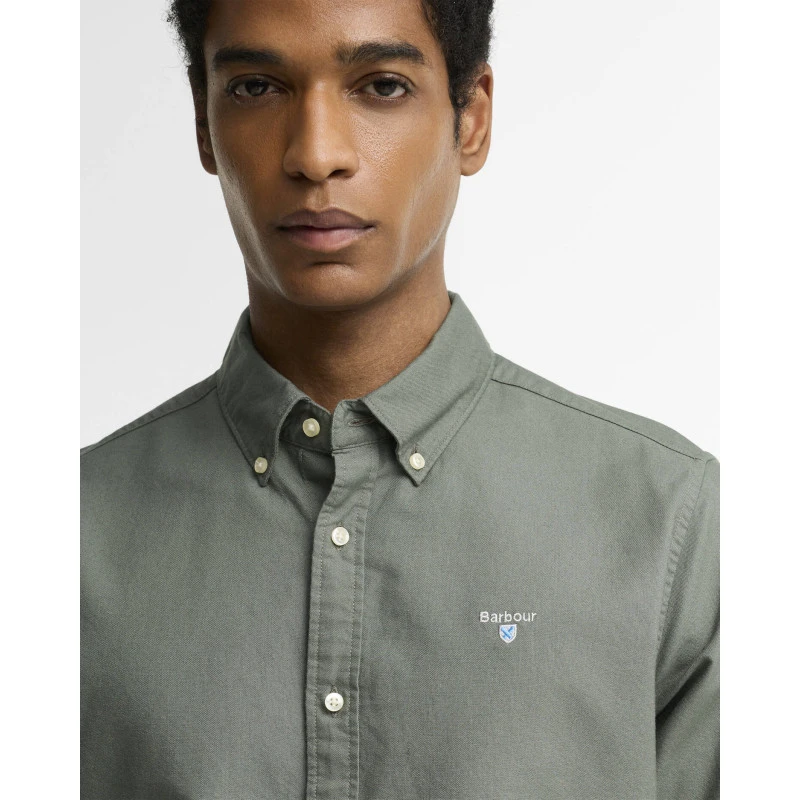 Barbour Overhemd Oxtown | Agave Green | www.pietkoopmans.nl