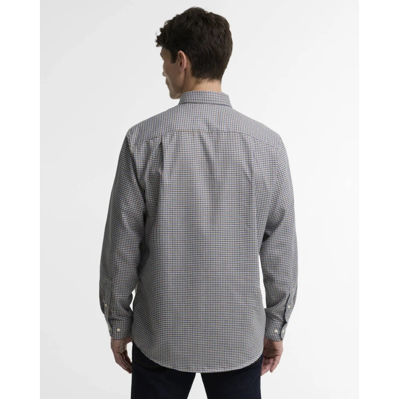 Barbour Thermo Weave Overhemd | Blauw Geruit | www.pietkoopmans.nl