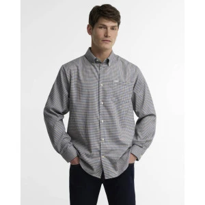 Barbour Thermo Weave Overhemd | Blauw Geruit