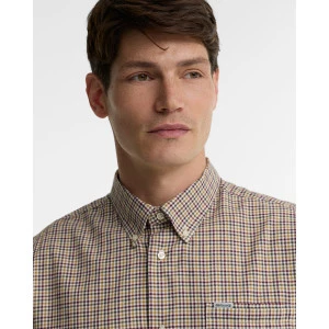 Barbour Farmtown Overhemd | Bordeaux Geruit