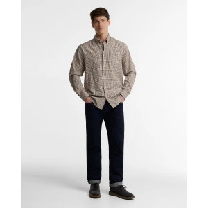 Barbour Farmtown Overhemd | Bordeaux Geruit