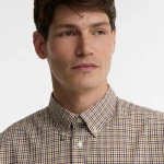 Barbour Overhemd Flanel Valley | Bordeaux Geruit | www.pietkoopmans.nl