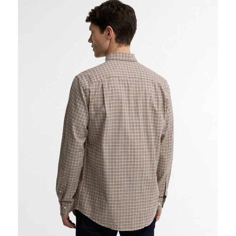 Barbour Overhemd Flanel Valley | Bordeaux Geruit | www.pietkoopmans.nl