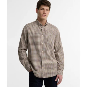 Barbour Farmtown Overhemd | Bordeaux Geruit