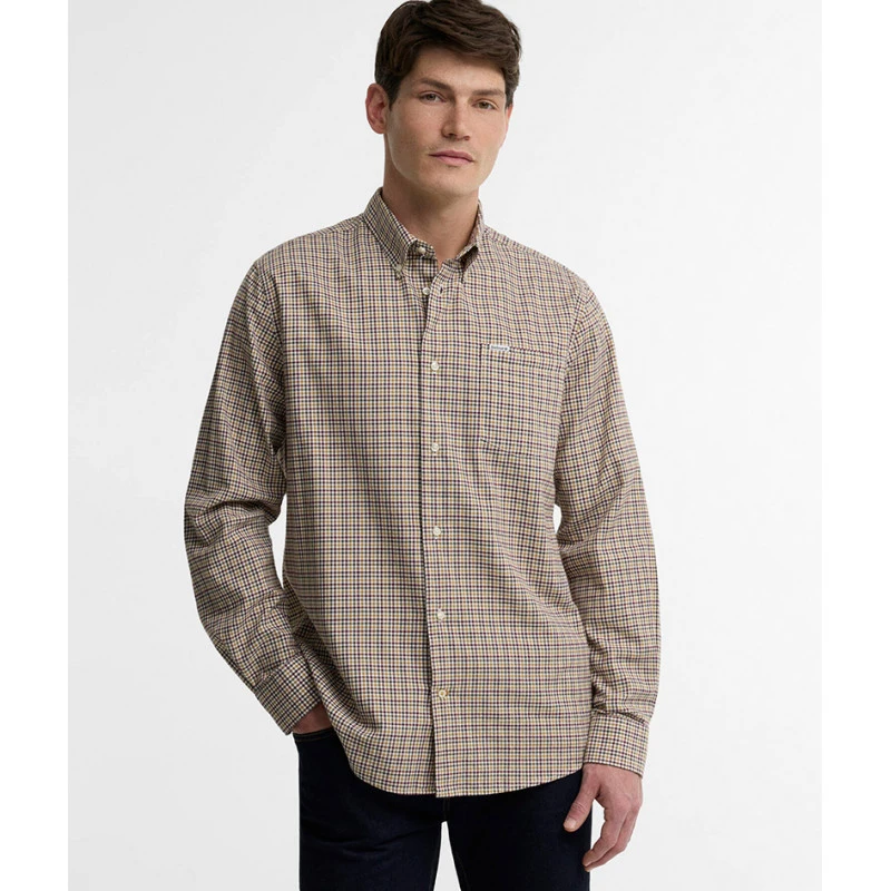 Barbour Overhemd Flanel Valley | Bordeaux Geruit | www.pietkoopmans.nl