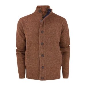 Barbour Essential Wollen Vest | Cognac
