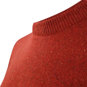 Barbour Trui Knit Tisbury | Terra Spikkel