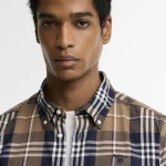 Barbour Overhemd Flanel Edgar| Bruin Geruit | www.pietkoopmans.nl