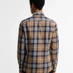 Barbour Overhemd Flanel Edgar| Bruin Geruit | www.pietkoopmans.nl