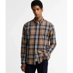 Barbour Overhemd Flanel Edgar| Bruin Geruit