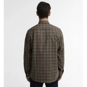 Barbour Thermo Overhemd Panwel | Navy Bordeaux Geruit