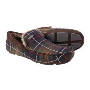 Barbour Luxe Pantoffel Monty | Green Tartan