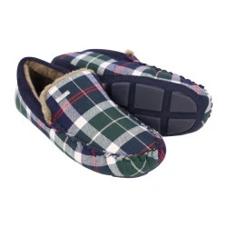 Barbour Luxe Pantoffel Monty | Evergreen