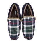 Barbour Luxe Pantoffel Monty | Evergreen | www.pietkoopmans.nl