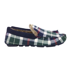 Barbour Luxe Pantoffel Monty | Evergreen