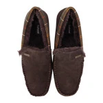 Barbour Luxe Pantoffel Monty | Bruin Suede | www.pietkoopmans.nl