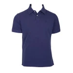 Barbour Washed Polo Piqué | Marine | www.pietkoopmans.nl