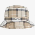 Barbour Tartan Bucket Hat | Nude | www.pietkoopmans.nl
